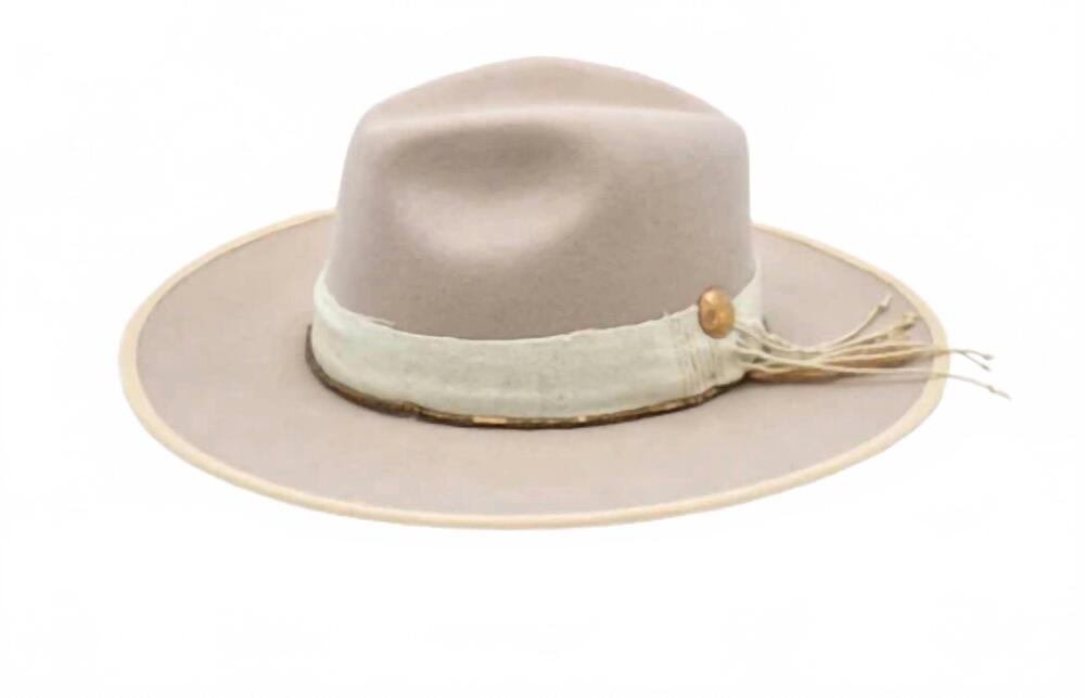 NEW HAMPUI HATS unisex teardrop hat in beige